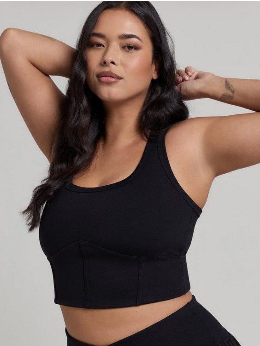 TRU Corset Longline Active Sports Bra